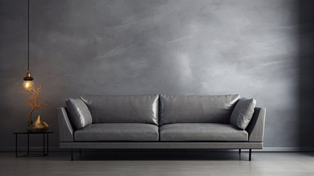 modern gray leatherの素材