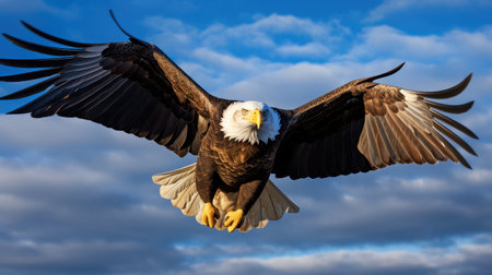 soaring blue patrioticの素材