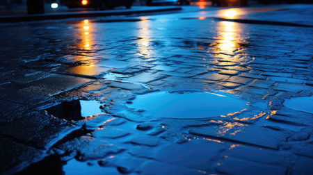 puddle alarm lightsの素材