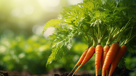 leaves top carrot backgroundの素材
