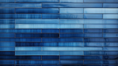 tile blue linearの素材