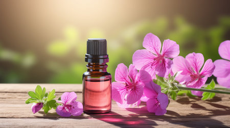 skincare geranium essential oilの素材