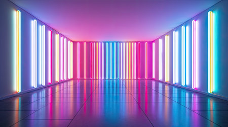 gallery neon lightの素材