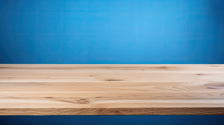 background light wood table top isolatedの素材