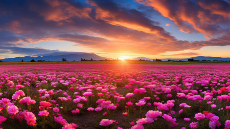 field sunset pinkの素材