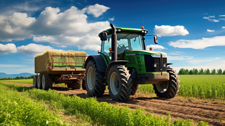 crops agriculture transportationの素材