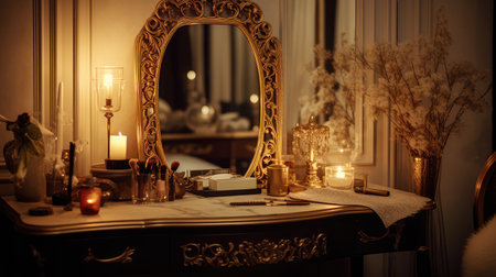ornate mirror interiorの素材