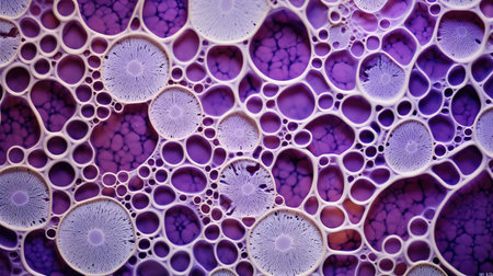 mesmerizing purple cellsの素材