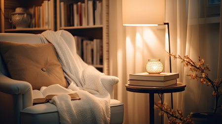 comfortable blurred hotel room interiorの素材