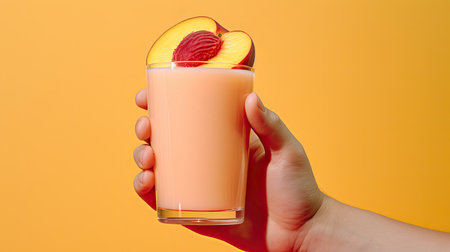 refreshing nutrition peach fruitの素材