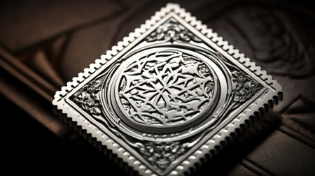 patterns silver stampの素材