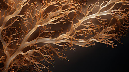 delicate brown seaweedの素材