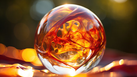 distorted abstract sunの素材