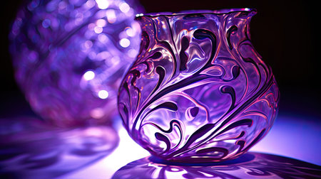 close purple background lightの素材