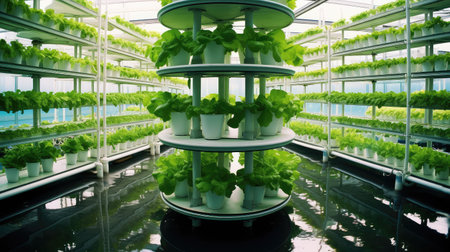 aquaponics water agricultureの素材