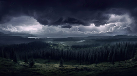 thick skies darkの素材