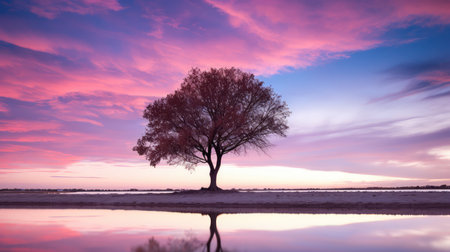 tree pink twilightの素材