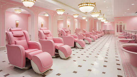 stations pink salonの素材