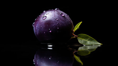 atmosphere half plum isolatedの素材