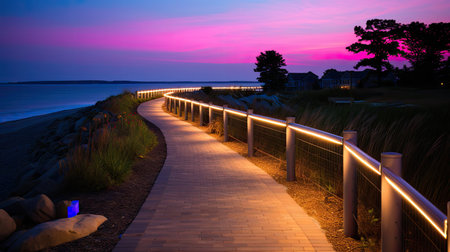 vibrant path lightingの素材