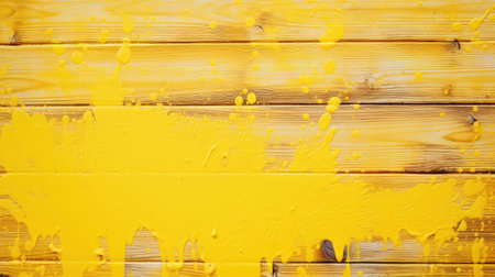 abstract yellow paint splatterの素材