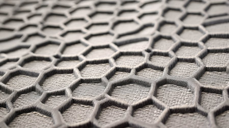 subtle honeycomb pattern greyの素材