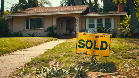 transaction mortgage yellowの素材