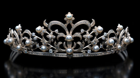 closeup tiara silverの素材