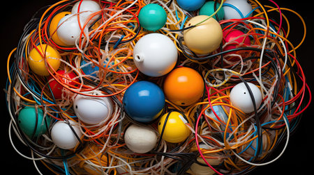 management ball of cablesの素材