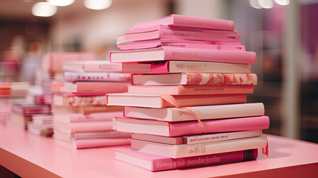 bookstore pink journalの素材