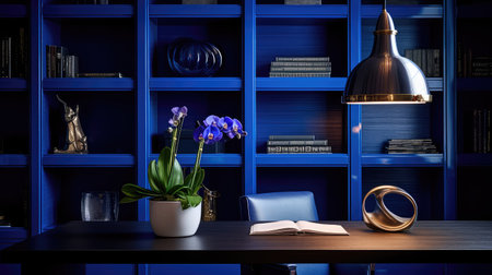 cobalt blue interior designの素材