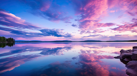 clouds purple blue skyの素材