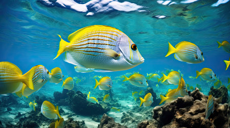 marine golden pompanoの素材