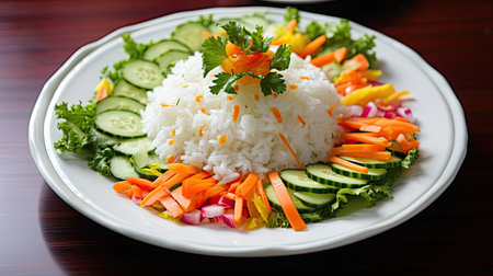 colorful sticky rice whiteの素材