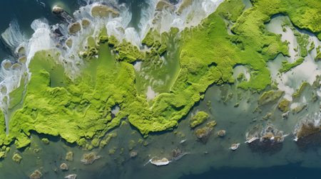 ocean micro algaeの素材