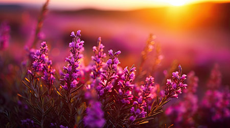 field purple heatherの素材