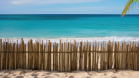 setting bamboo fenceの素材