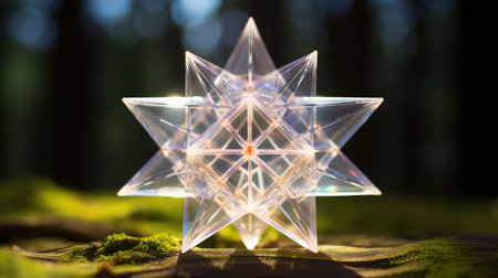 light star tetrahedronの素材
