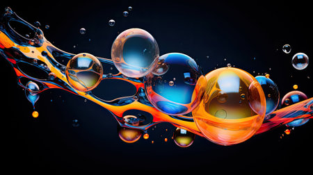 photograph oil bubbleの素材