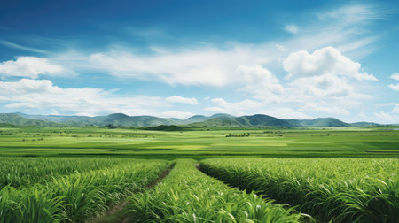 agriculture plantation crop farmの素材