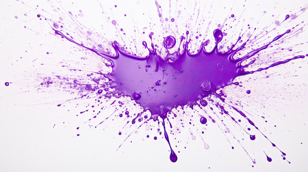 vibrant purple splatterの素材