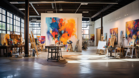 painting right brain lightの素材