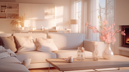 colors blurred interior roomsの素材