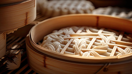 patterns bamboo steamerの素材