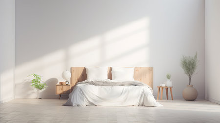 light blurred minimal interiorの素材