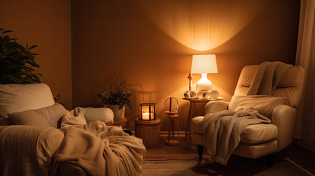 intimate light roomの素材