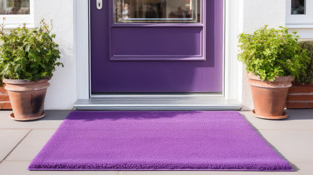 beautiful welcome purpleの素材