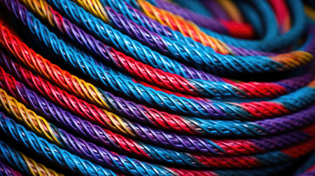 design telephone cableの素材