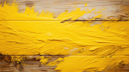 brushstrokes yellow paint splatterの素材