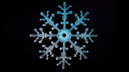 beauty snowflake and starsの素材